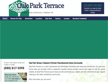 Tablet Screenshot of oakparkterrace.net